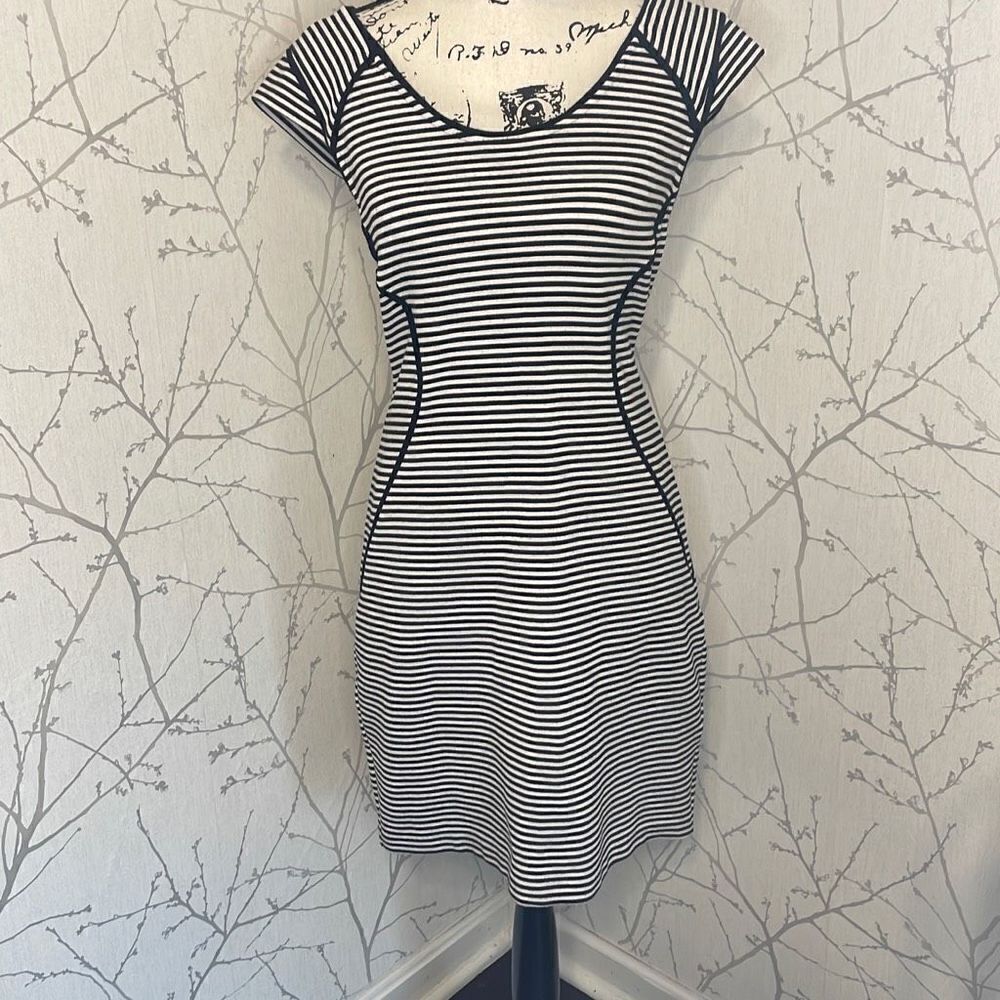 βExpressβbodyconβstrippedβdress,Β Sizeβ12